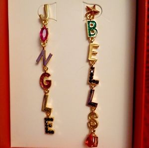 EARLY BLACK FRIDAY SALE!!! NWT Betsey Johnson JINGLE BELLS Earrings